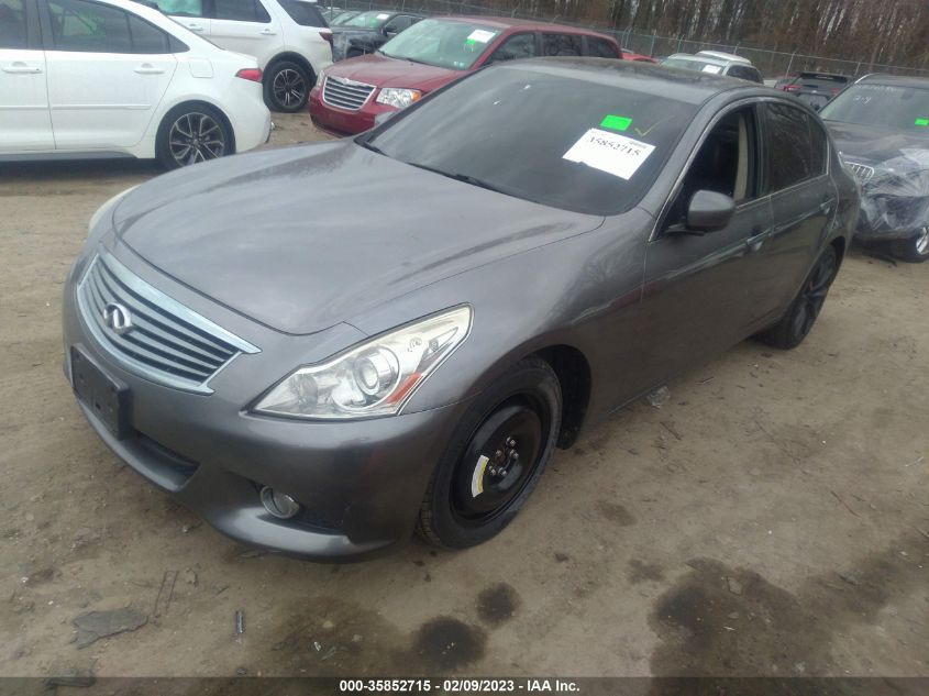 2013 INFINITI G37X JN1CV6AR8DM757566