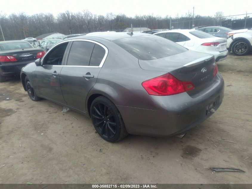 2013 INFINITI G37X - JN1CV6AR8DM757566