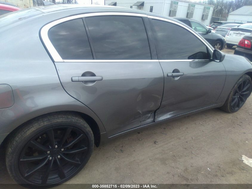 2013 INFINITI G37X - JN1CV6AR8DM757566