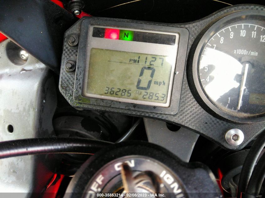 2002 HONDA CBR600 F4 JH2PC35042M303379