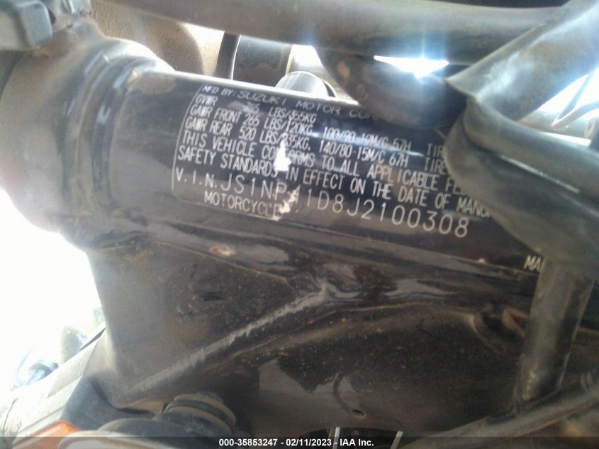 2018 SUZUKI LS650 - JS1NP41D8J2100308