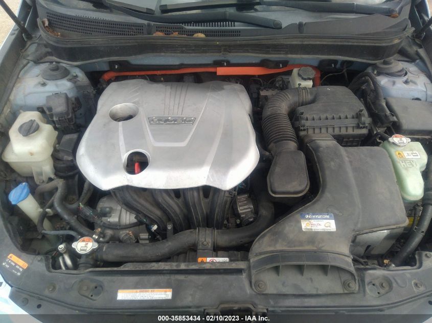 2013 HYUNDAI SONATA HYBRID LIMITED - KMHEC4A49DA085440
