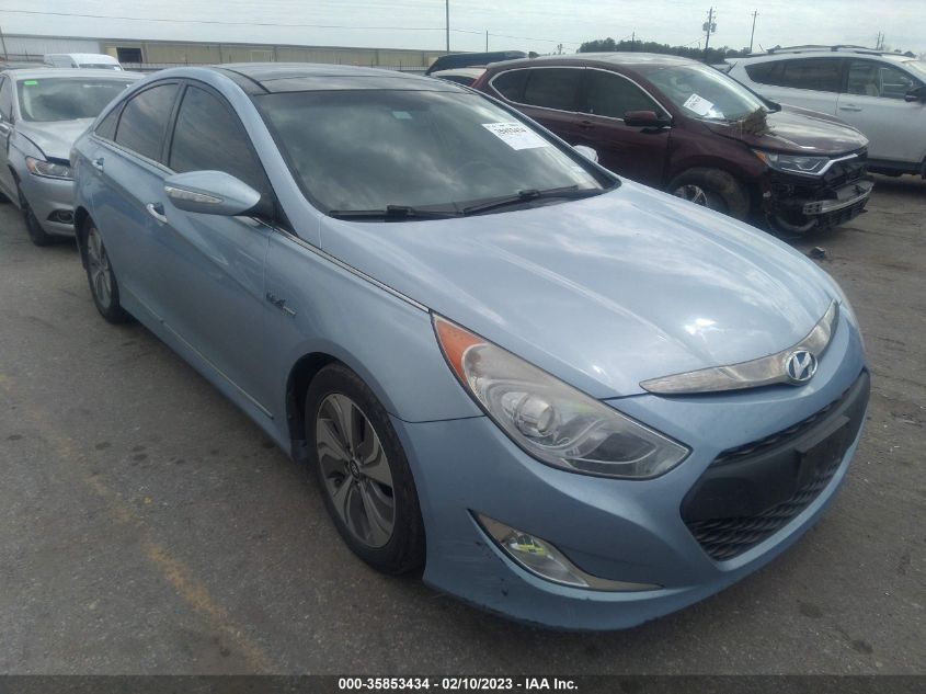 2013 HYUNDAI SONATA HYBRID LIMITED - KMHEC4A49DA085440
