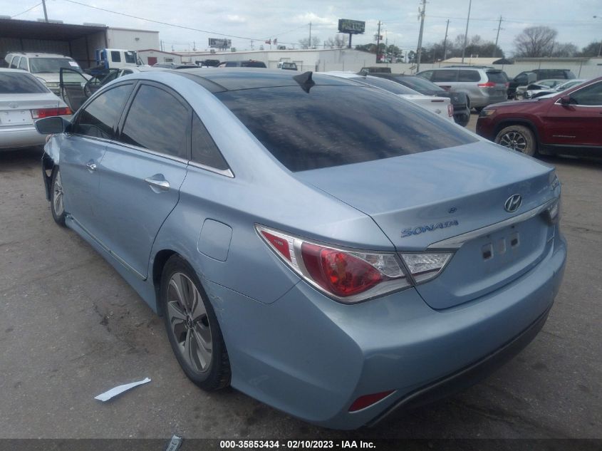 2013 HYUNDAI SONATA HYBRID LIMITED - KMHEC4A49DA085440