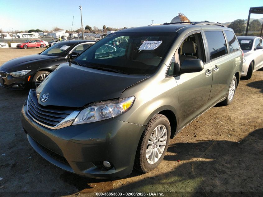 2014 TOYOTA SIENNA XLE/XLE AAS/LTD - 5TDYK3DC0ES413480