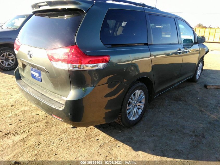 2014 TOYOTA SIENNA XLE/XLE AAS/LTD - 5TDYK3DC0ES413480