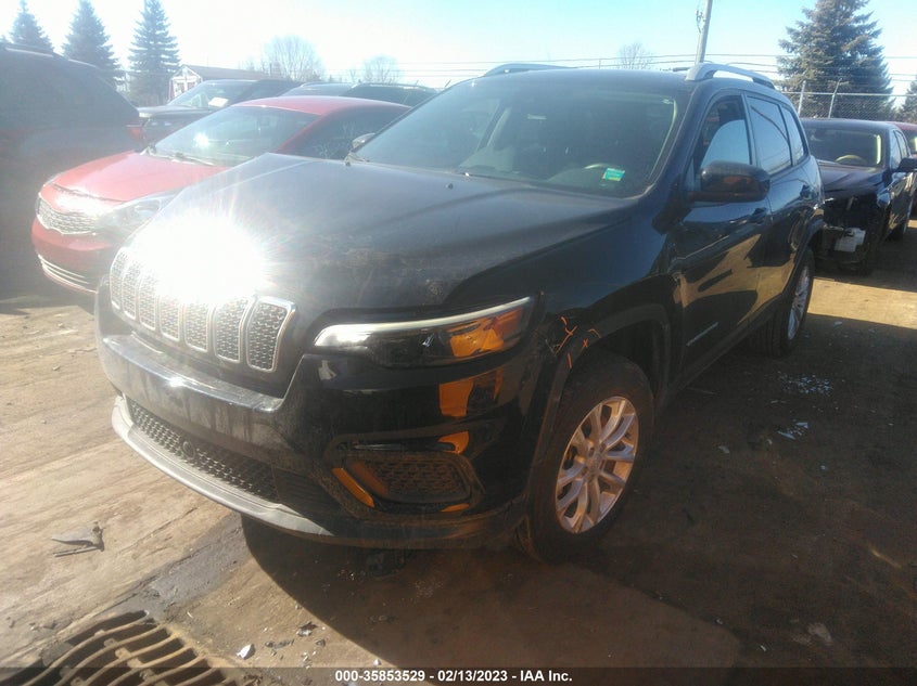 VIN 1C4PJMCB5MD201598 2021 JEEP CHEROKEE LATITUDE