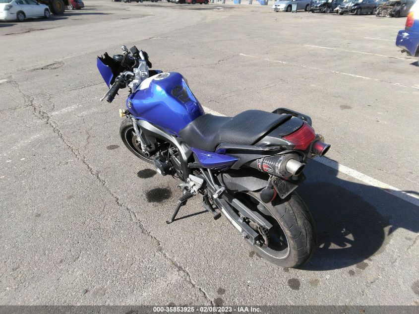 2006 YAMAHA FZ6 S - JYARJ08E26A006028