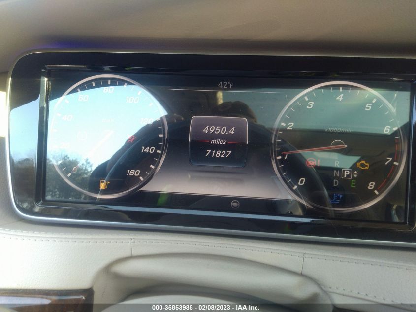 2015 MERCEDES-BENZ S-CLASS S 550 - WDDUG8FB3FA173525