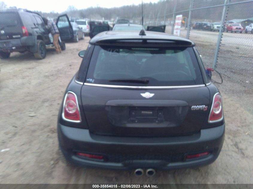 2013 MINI COOPER HARDTOP S WMWSV3C50DT390232
