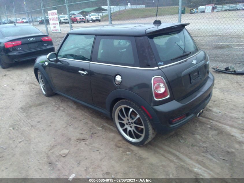 2013 MINI COOPER HARDTOP S WMWSV3C50DT390232