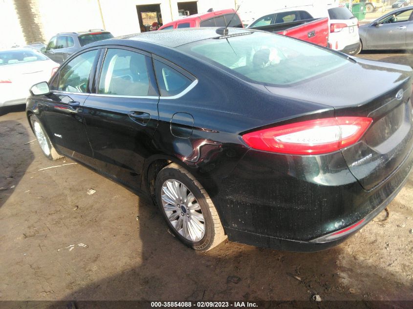 2014 FORD FUSION SE HYBRID - 3FA6P0LU9ER250211