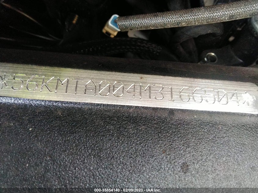VIN 56KMTA004M3166504 2021 INDIAN MOTORCYCLE CO. SCOUT BOBBER ABS