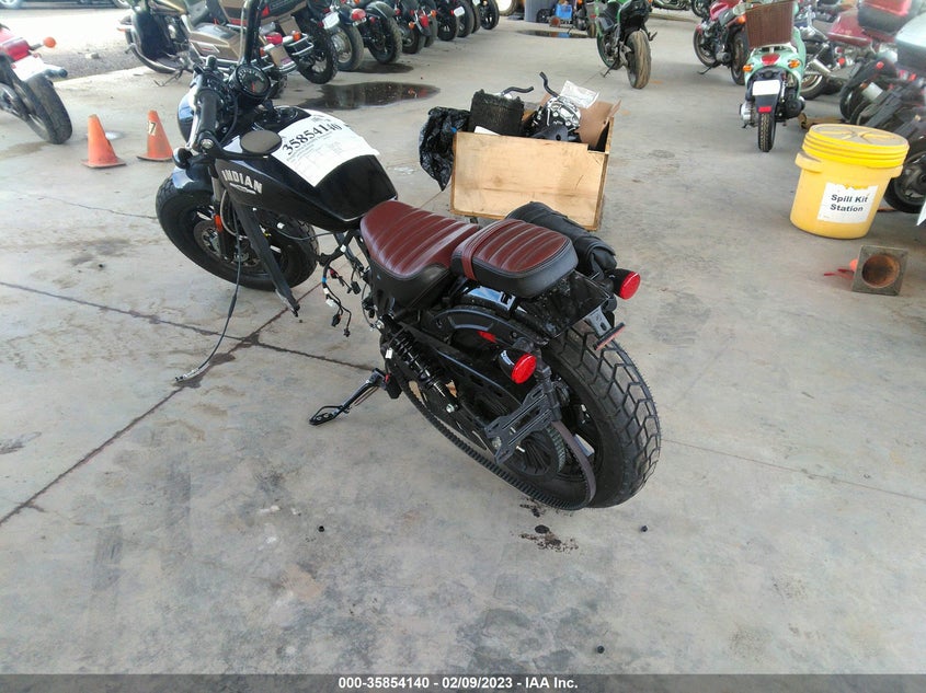 VIN 56KMTA004M3166504 2021 INDIAN MOTORCYCLE CO. SCOUT BOBBER ABS