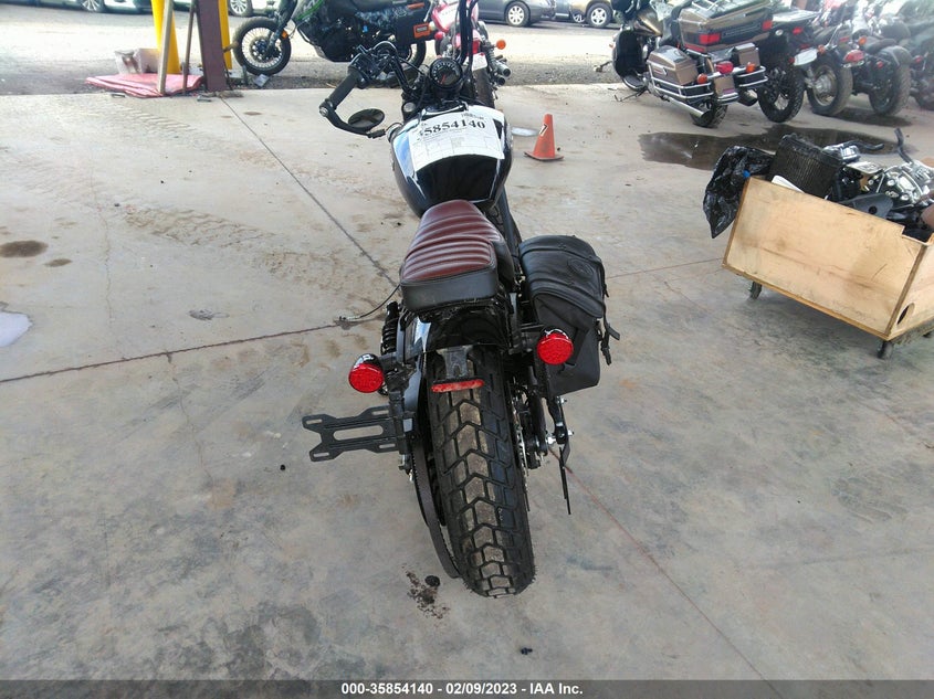 VIN 56KMTA004M3166504 2021 INDIAN MOTORCYCLE CO. SCOUT BOBBER ABS