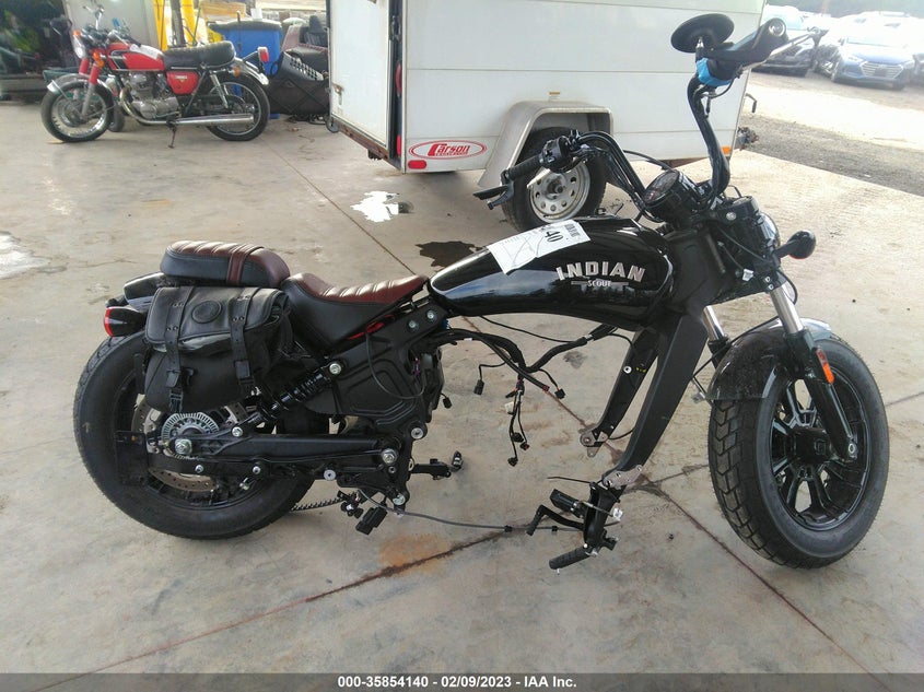 VIN 56KMTA004M3166504 2021 INDIAN MOTORCYCLE CO. SCOUT BOBBER ABS