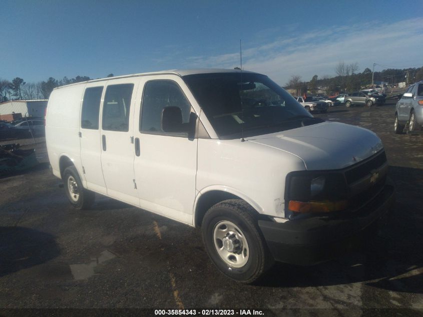 2013 CHEVROLET EXPRESS CARGO VAN - 1GCWGFBA5D1102344