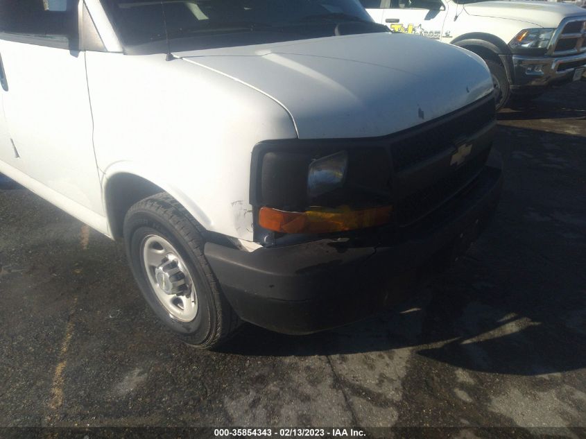 2013 CHEVROLET EXPRESS CARGO VAN - 1GCWGFBA5D1102344
