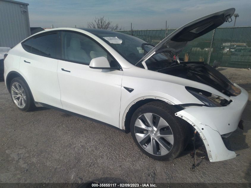 2022 TESLA MODEL Y LONG RANGE - 7SAYGDEE8NF391629