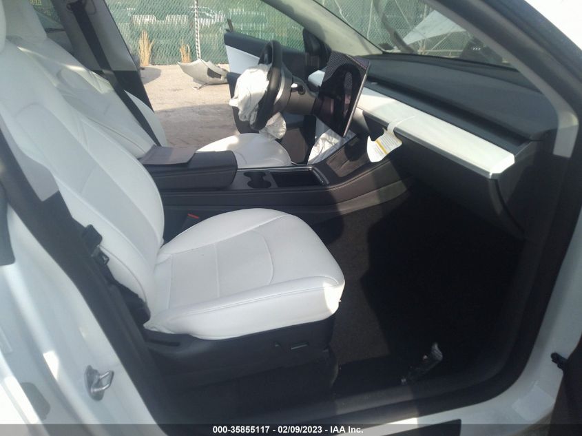 2022 TESLA MODEL Y LONG RANGE - 7SAYGDEE8NF391629