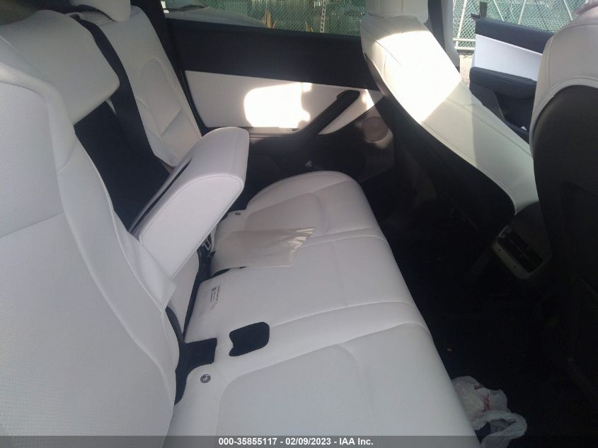 2022 TESLA MODEL Y LONG RANGE - 7SAYGDEE8NF391629