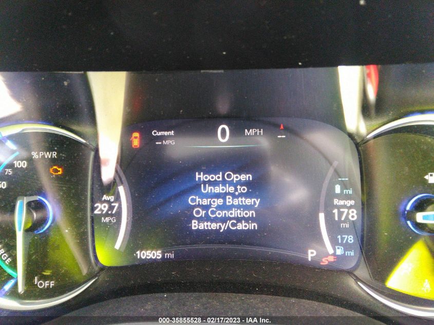 2022 CHRYSLER PACIFICA HYBRID TOURING L - 2C4RC1L71NR124871