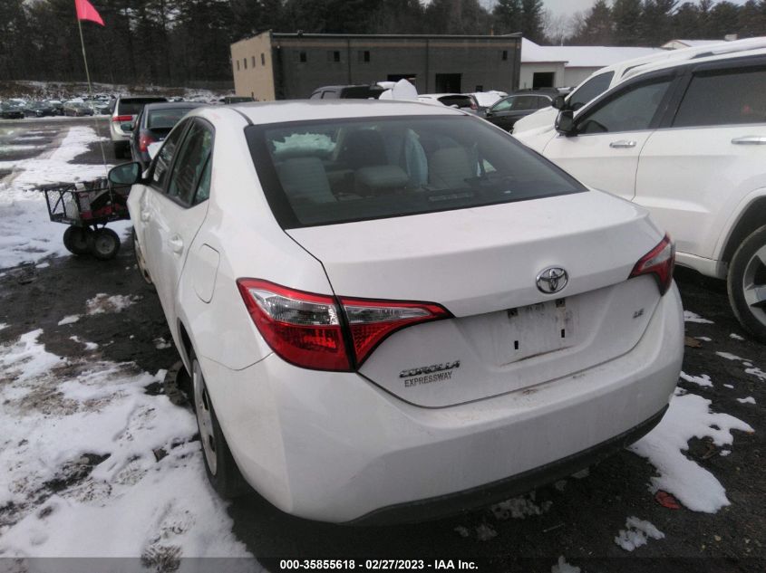2016 TOYOTA COROLLA L/LE/S/S PLUS/LE PLUS - 2T1BURHE4GC719804