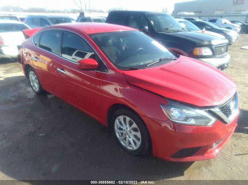 Lot #2541532809 2018 NISSAN SENTRA SV salvage car