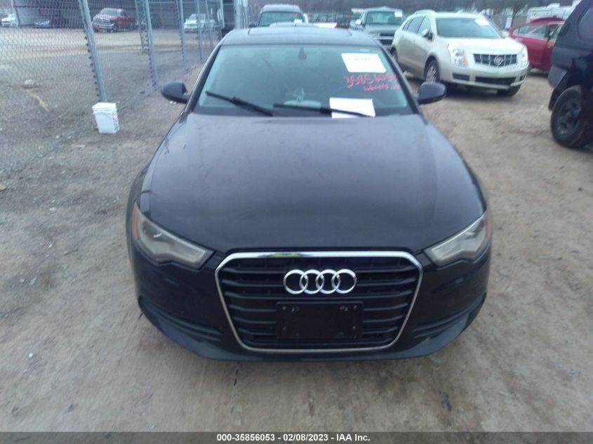 2013 AUDI A6 3.0T PREMIUM PLUS WAUGGAFC5DN019151