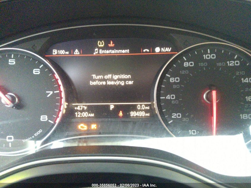2013 AUDI A6 3.0T PREMIUM PLUS WAUGGAFC5DN019151