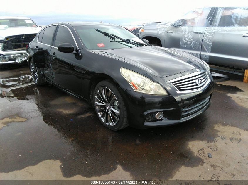 2013 INFINITI G37 SEDAN JOURNEY - JN1CV6APXDM715690