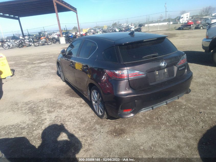 2015 LEXUS CT 200H HYBRID JTHKD5BH7F2246343