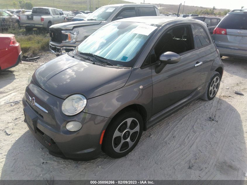 2013 FIAT 500E BATTERY ELECTRIC 3C3CFFGE6DT753531