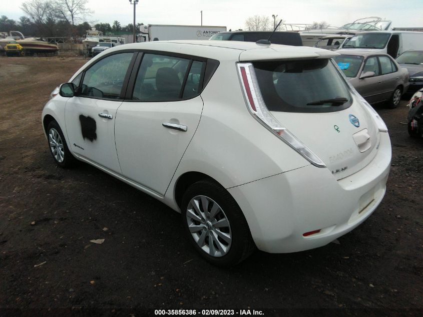 2016 NISSAN LEAF S/SL/SV 1N4AZ0CP0GC309808