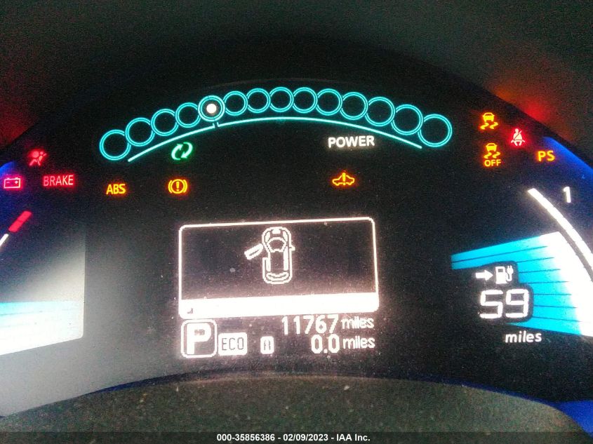 2016 NISSAN LEAF S/SL/SV 1N4AZ0CP0GC309808