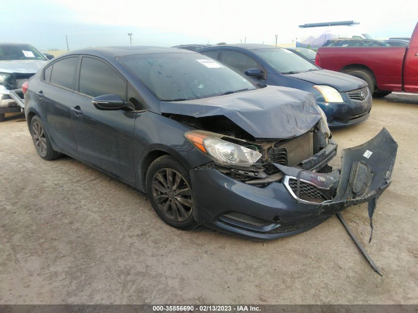 2015 KIA FORTE LX - KNAFX4A68F5395604