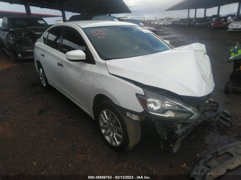 2017 NISSAN SENTRA SV - 3N1AB7AP1HY334674