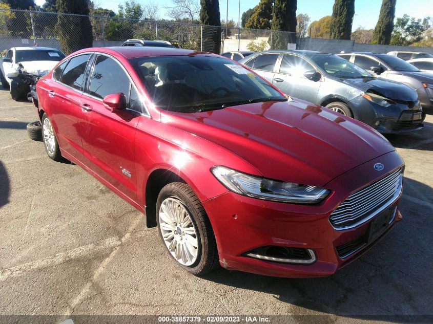 2013 FORD FUSION ENERGI TITANIUM - 3FA6P0SU8DR351515
