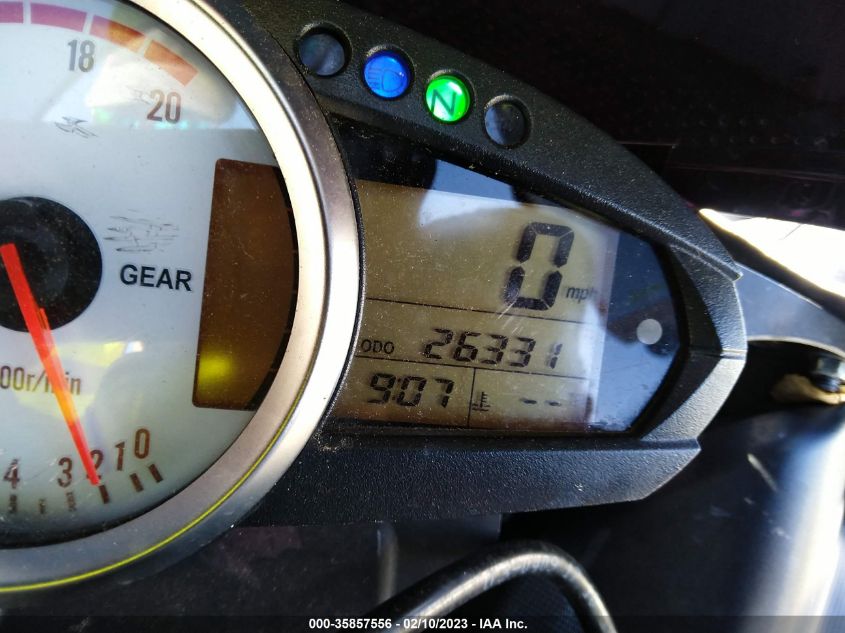 2007 KAWASAKI ZX600 P JKAZX4P157A023796