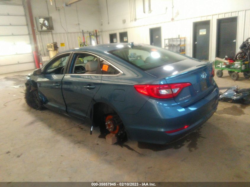 2015 HYUNDAI SONATA 2.4L SE - 5NPE24AF5FH207232