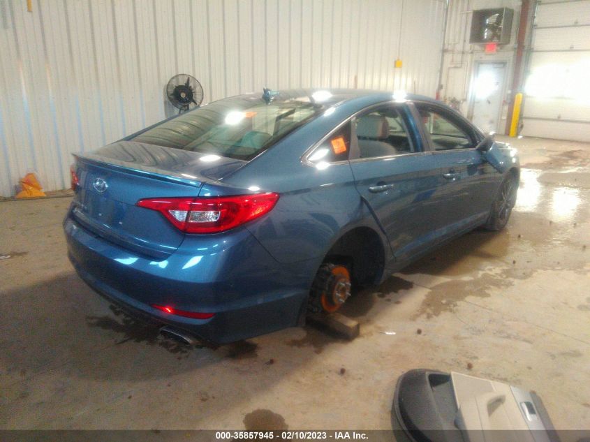 2015 HYUNDAI SONATA 2.4L SE - 5NPE24AF5FH207232