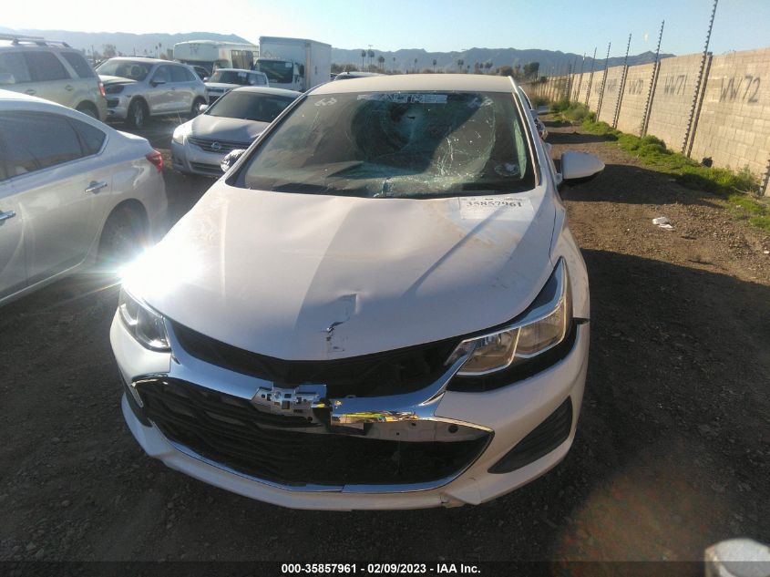 2019 CHEVROLET CRUZE LS - 1G1BC5SM1K7153289