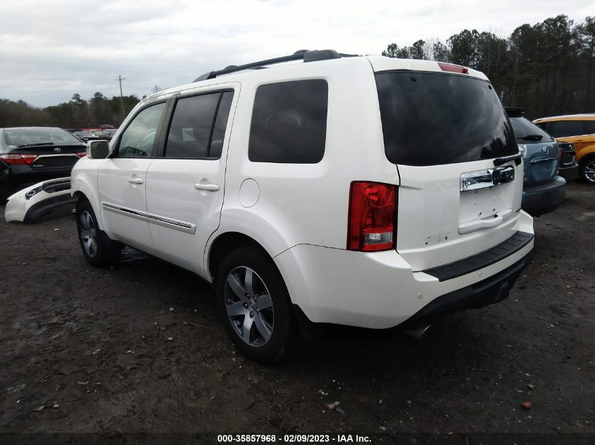 2013 HONDA PILOT TOURING - 5FNYF3H94DB017994