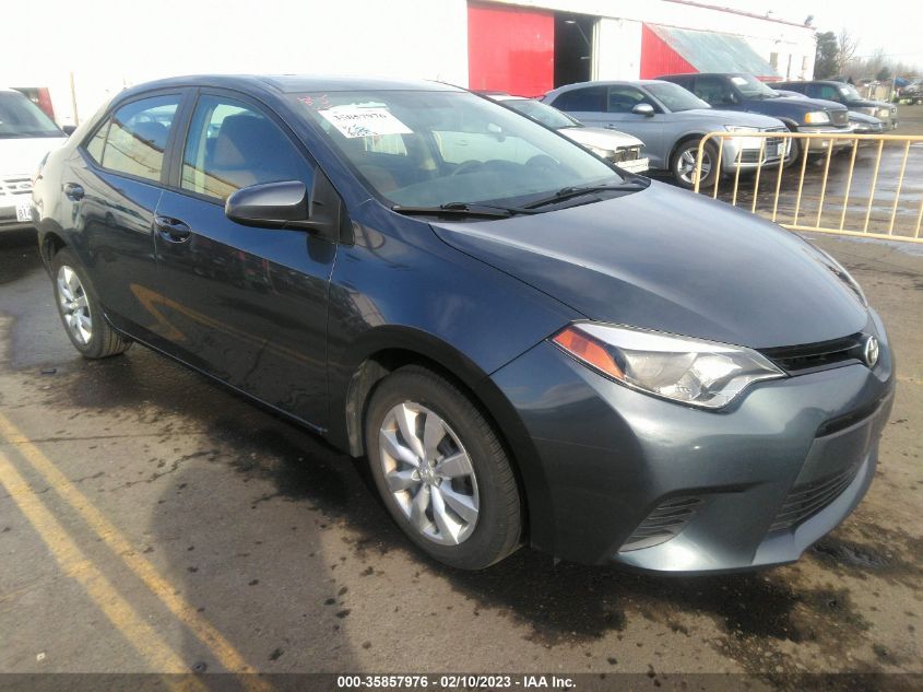 2014 TOYOTA COROLLA L/LE/S/S PLUS/LE PLUS - 2T1BURHE6EC026696