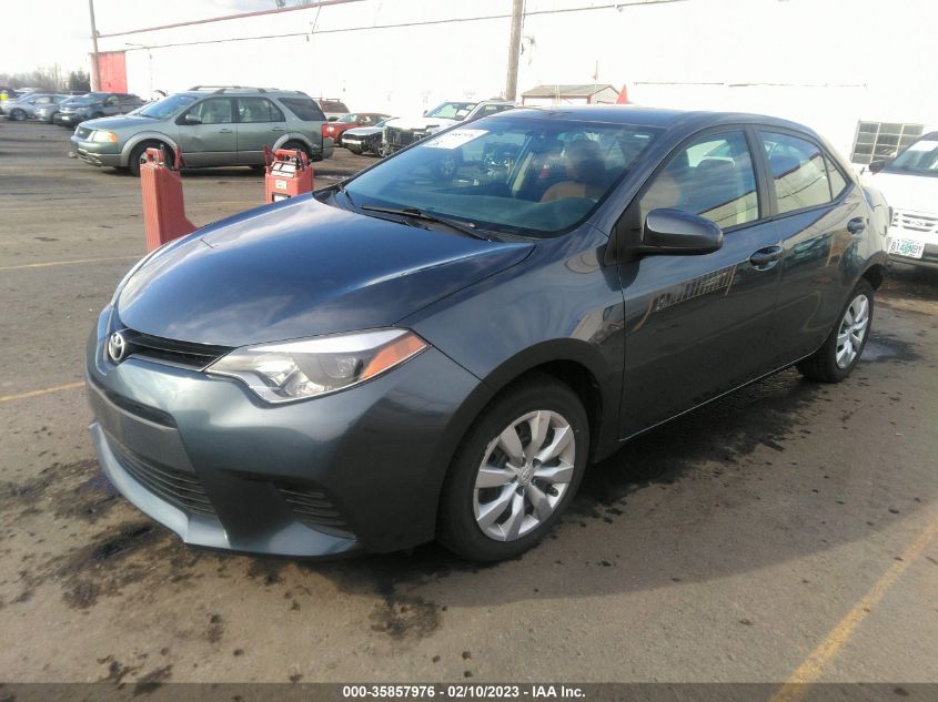 2014 TOYOTA COROLLA L/LE/S/S PLUS/LE PLUS - 2T1BURHE6EC026696