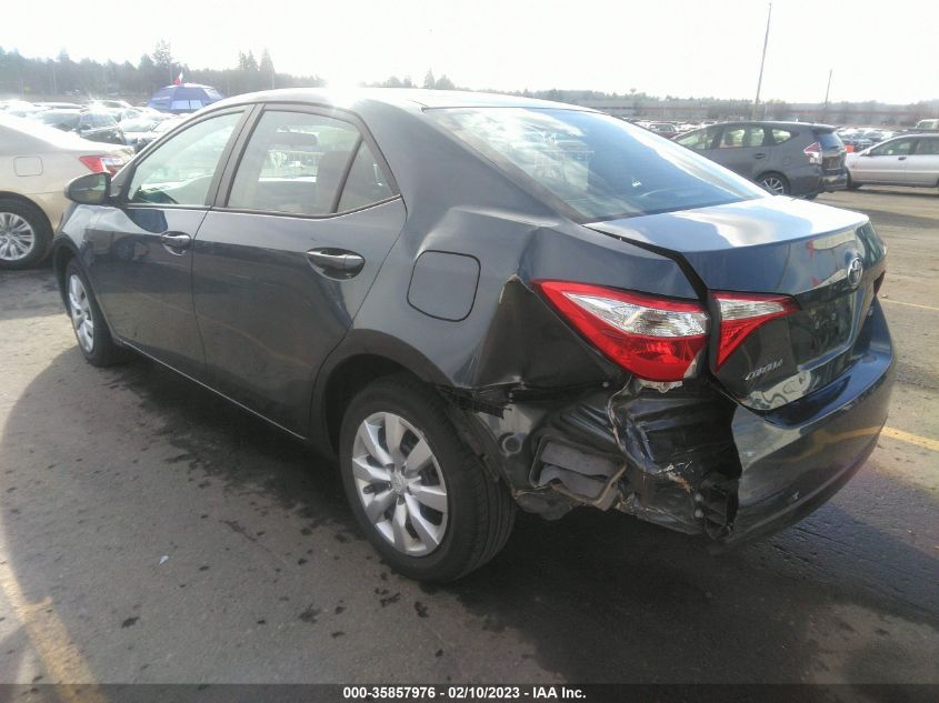 2014 TOYOTA COROLLA L/LE/S/S PLUS/LE PLUS - 2T1BURHE6EC026696