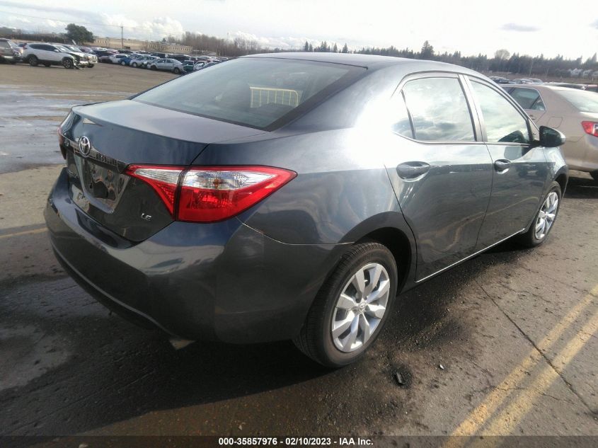 2014 TOYOTA COROLLA L/LE/S/S PLUS/LE PLUS - 2T1BURHE6EC026696