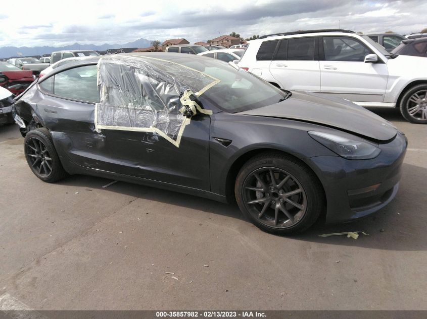 2021 TESLA MODEL 3 STANDARD RANGE PLUS - 5YJ3E1EAXMF048666