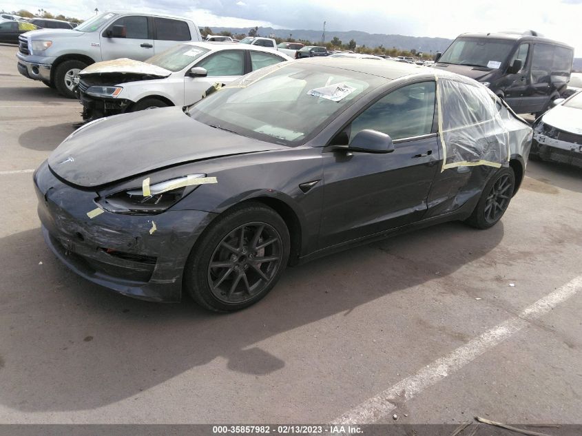 2021 TESLA MODEL 3 STANDARD RANGE PLUS - 5YJ3E1EAXMF048666