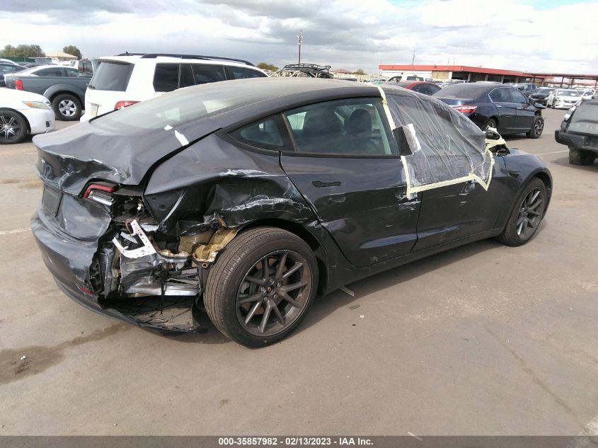 2021 TESLA MODEL 3 STANDARD RANGE PLUS - 5YJ3E1EAXMF048666